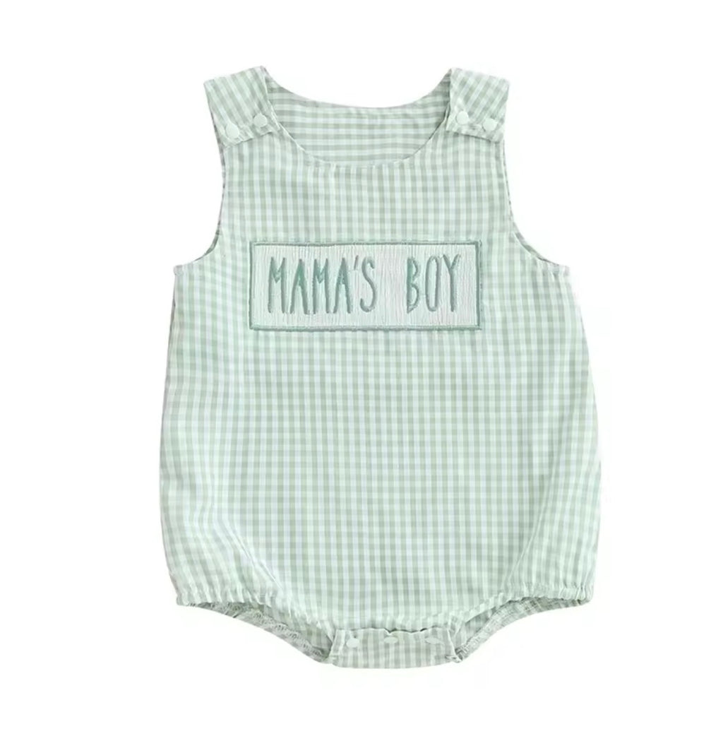 Cooper Mama’s Boy + Daddy’s Boy Romper Set – Matching Baby Boy Outfits