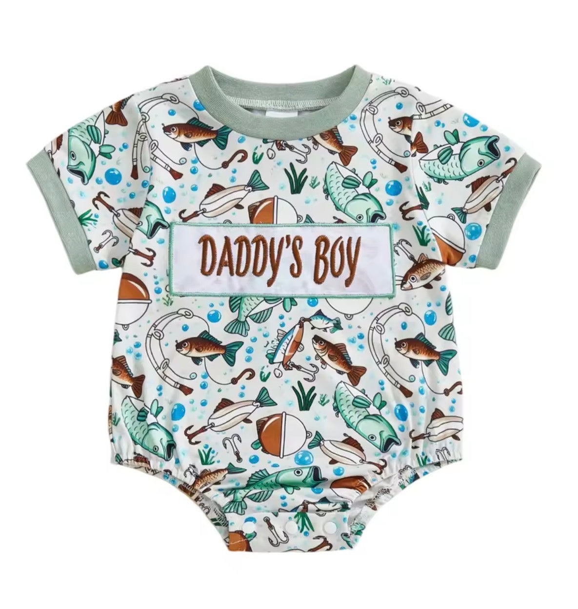 Cooper Mama’s Boy + Daddy’s Boy Romper Set – Matching Baby Boy Outfits