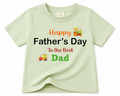 Happy Father’s Day Tractor Kids T-Shirt | Cute Father’s Day Gift from Baby or Toddler