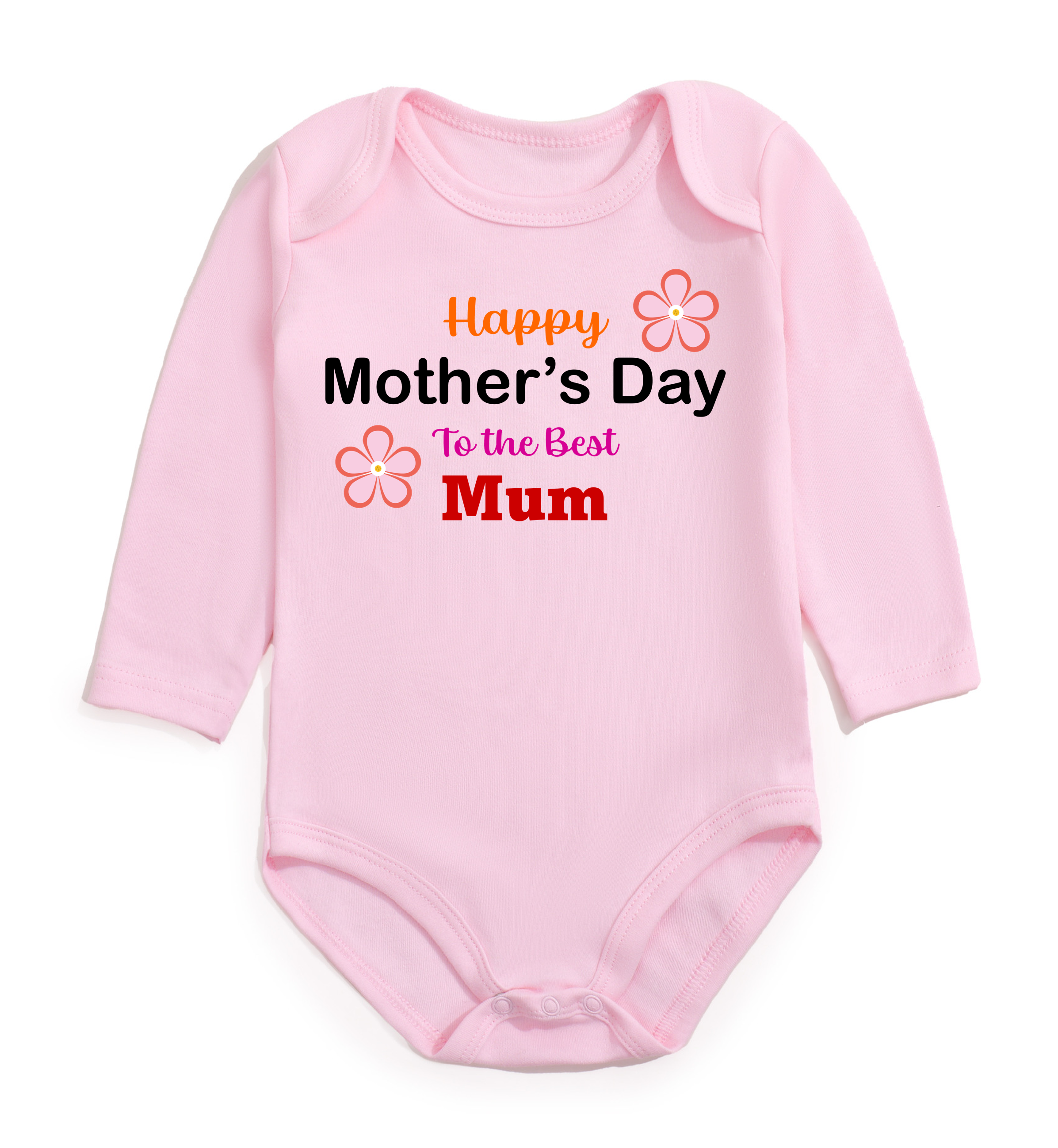 Fluff + Buff® Mother’s Day Baby Onesie - Pink